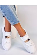 Sneakersy damskie z zapięciem GRAFF GOLD - Inello Inello
