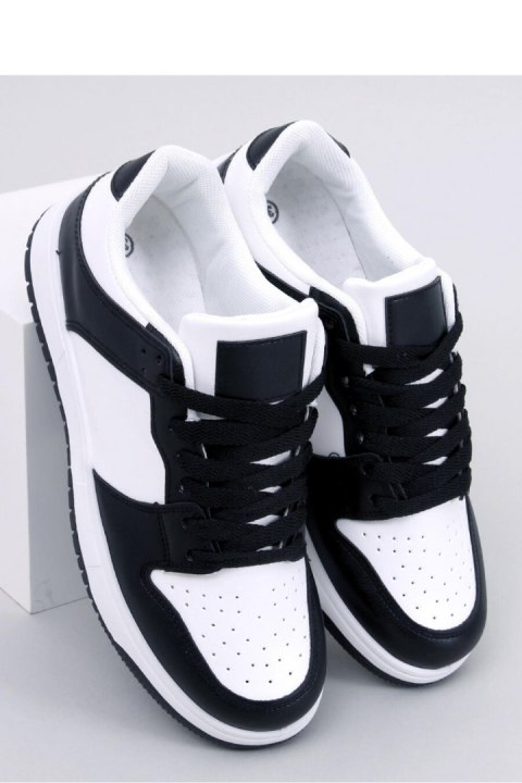 Sneakersy dwukolorowe BALLOU BLACK - Inello Inello