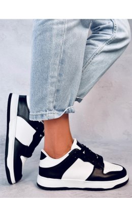 Sneakersy dwukolorowe BALLOU BLACK - Inello Inello