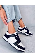 Sneakersy dwukolorowe BALLOU BLACK - Inello Inello