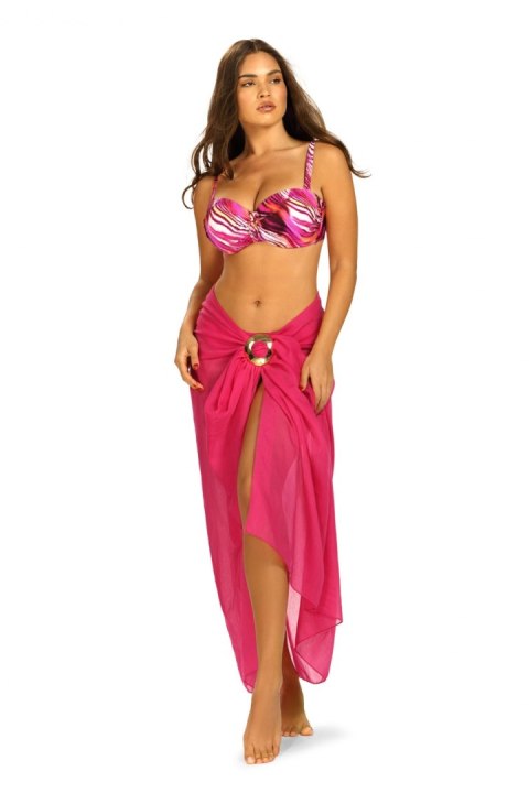 Sukienka Plażow Pareo Model 17_Col.10 Pink - Barontex Barontex Sukienka Plażow Pareo Model 17_Col.10 Pink - Barontex Barontex