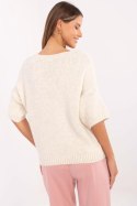 Sweter Damski Model MI-SW-2103.07 Light Beige - Italy Moda Italy Moda
