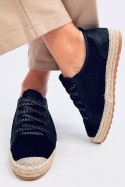 Trampki espadryle FELIX BLACK - Inello Inello