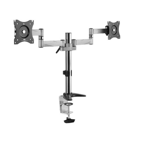 Uchwyt biurkowy do dwóch monitorów Maclean MC-714 13-27" 8kgx2 aluminiowy Maclean