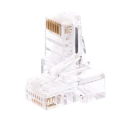 Wtyk RJ45 8p8c UTP drut, kat. 5e (100 szt) Netrack NETRACK