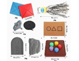 Zestaw Gier Squid Game LEAN Toys