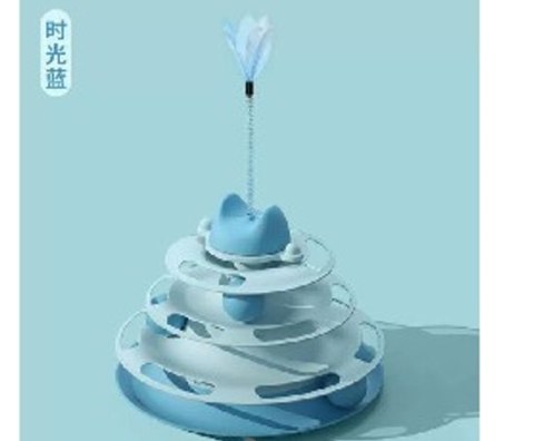 Zjeżdżalnia kuleczkowa dla Kota Niebieska LoveStory Zjeżdżalnia kuleczkowa dla Kota Niebieska LoveStory