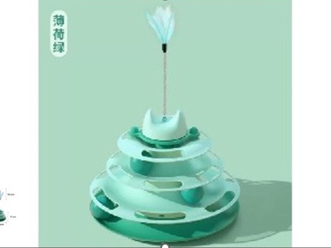 Zjeżdżalnia kuleczkowa dla Kota Zieona LoveStory Zjeżdżalnia kuleczkowa dla Kota Zieona LoveStory