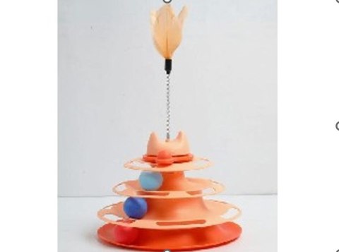 Zjeżdżalnia kuleczkowa dla Kota pomarańczowa LoveStory Zjeżdżalnia kuleczkowa dla Kota pomarańczowa LoveStory