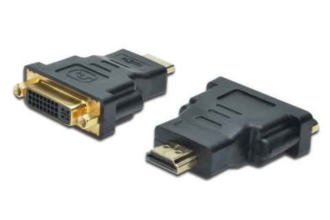 Adapter DIGITUS HDMI FHD 1080p 60Hz Typ HDMI A/DVI-I (24+5) M/Ż czarny Digitus Adapter DIGITUS HDMI FHD 1080p 60Hz Typ HDMI A/DVI-I (24+5) M/Ż czarny Digitus