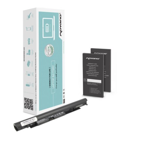 Bateria Movano do notebooka HP 250 G6 (14.4V-14.8V) (2200 mAh) Movano Bateria Movano do notebooka HP 250 G6 (14.4V-14.8V) (2200 mAh) Movano