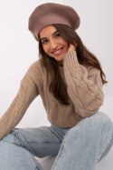 Beret Model AT-CZ-231305.82P Dark Beige - AT AT