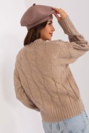 Beret Model AT-CZ-231305.82P Dark Beige - AT AT