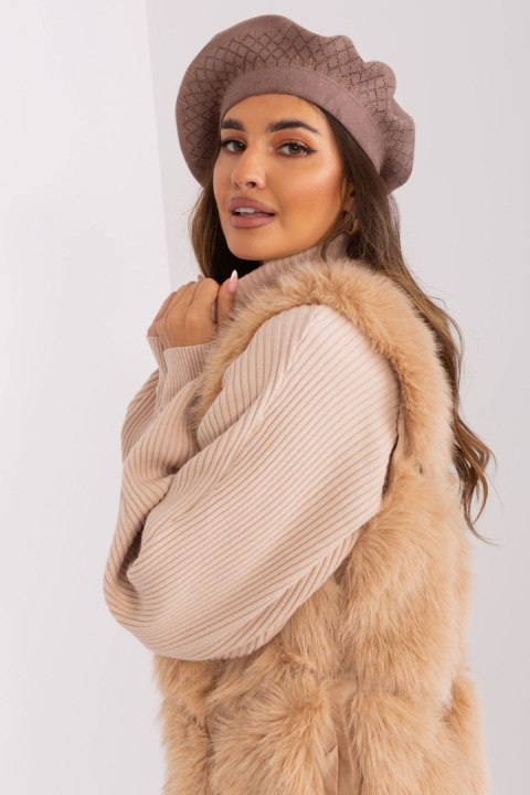 Beret Model AT-CZ-231605.21P Brown - AT AT Beret Model AT-CZ-231605.21P Brown - AT AT