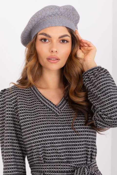 Beret Model AT-CZ-231605.24P Grey - AT AT Beret Model AT-CZ-231605.24P Grey - AT AT