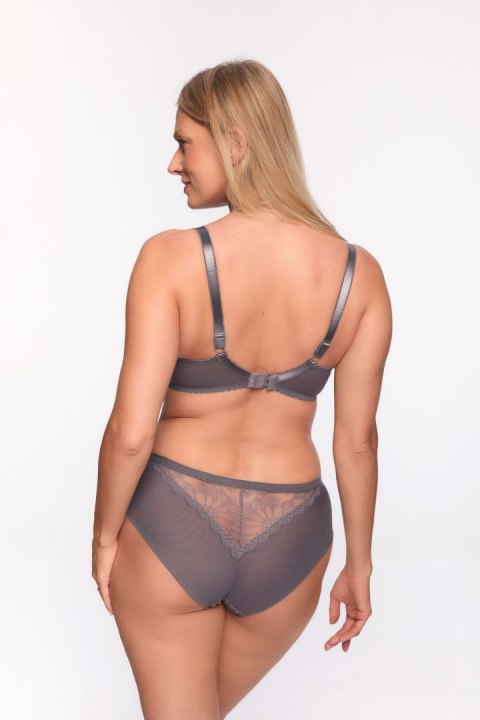 Biustonosz Soft Biustonosz Semi-Soft Model Zuri 1288 Grafit - Gaia Gaia Biustonosz Soft Biustonosz Semi-Soft Model Zuri 1288 Grafit - Gaia Gaia