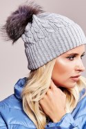 Czapka Model AT-CZ-173501.44 Grey - AT AT