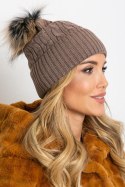 Czapka Model AT-CZ-173501.44 Light Brown - AT AT