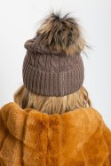 Czapka Model AT-CZ-173501.44 Light Brown - AT AT