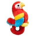 Pluszowa Maskotka Papuga Opaska Bransoletka Na Rękę Czerwona LEAN Toys