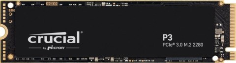 Dysk SSD Crucial P3 500GB M.2 PCIe 3.0 NVMe 2280 (3500/1900MB/s) CRUCIAL