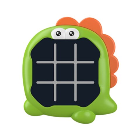 Gra Elektroniczna 3w1 Kółko i Krzyżyk Memory Dinozaur Zielony LEAN Toys Gra Elektroniczna 3w1 Kółko i Krzyżyk Memory Dinozaur Zielony LEAN Toys