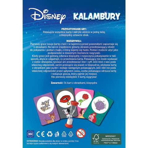 Gra podróżna Kalambury Disney Trefl 02687 Trefl Gry Gra podróżna Kalambury Disney Trefl 02687 Trefl Gry