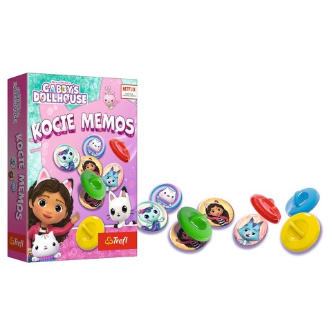 Gra podróżna Kocie memos Koci Domek Gabi Trefl 02688 Trefl Gry Gra podróżna Kocie memos Koci Domek Gabi Trefl 02688 Trefl Gry