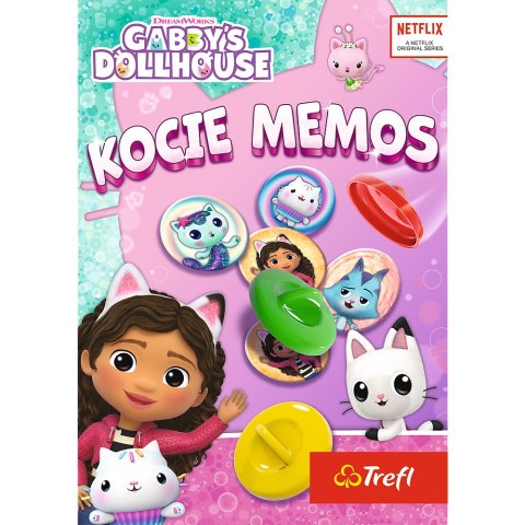 Gra podróżna Kocie memos Koci Domek Gabi Trefl 02688 Trefl Gry Gra podróżna Kocie memos Koci Domek Gabi Trefl 02688 Trefl Gry