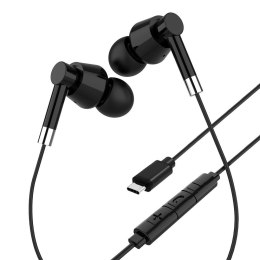 Słuchawki z mikrofonem Media-Tech EARPHONES ALL USB-C MT3609K Media-Tech