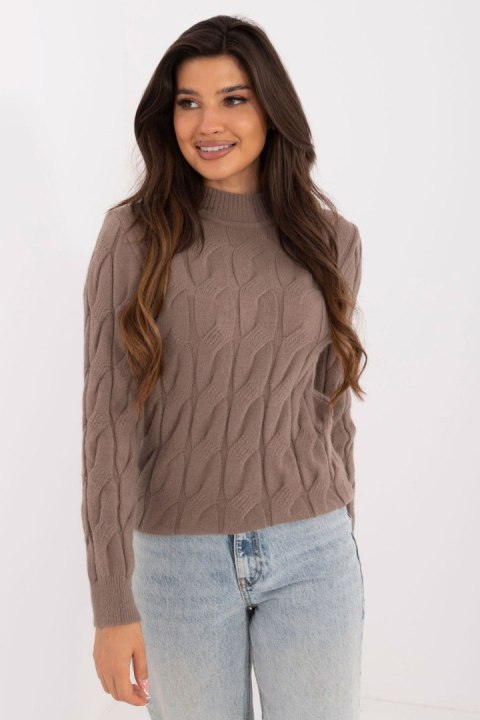 Sweter Damski Model AT-SW-2235.00P Brown - AT AT