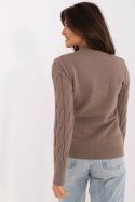 Sweter Damski Model AT-SW-2235.00P Brown - AT AT