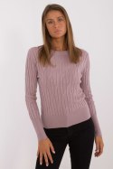 Sweter Damski Model AT-SW-2338-2.61 Dark Pink - AT AT