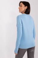 Sweter Damski Model AT-SW-2340.43 Light Blue - AT AT
