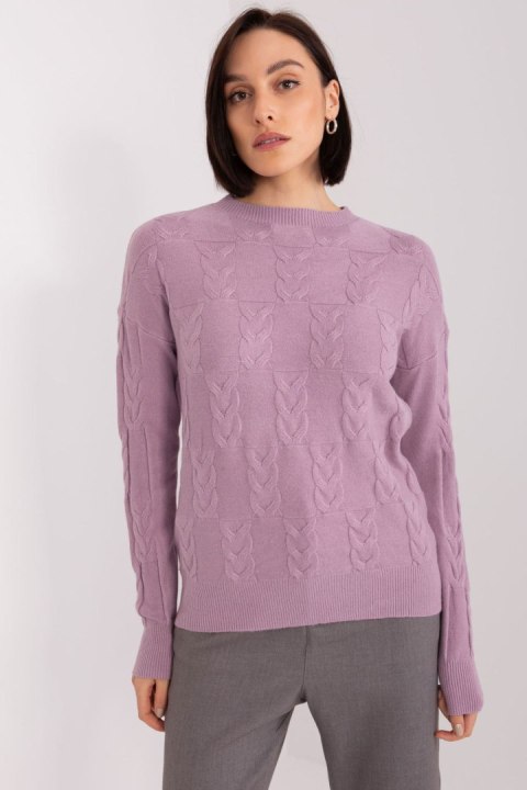 Sweter Damski Model AT-SW-2340.43 Violet - AT AT