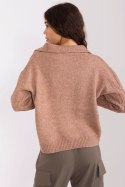 Sweter Damski Model AT-SW-2349-2.96 Brown - AT AT