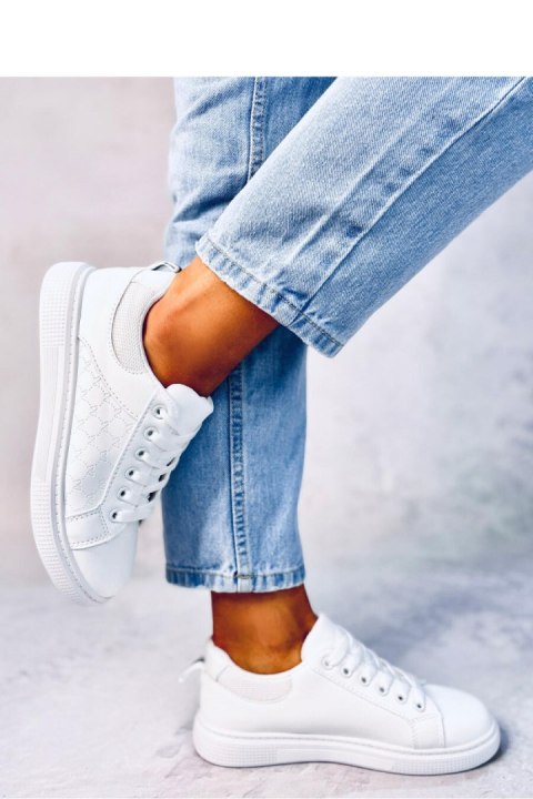 Trampki damskie KEELER WHITE - Inello Inello