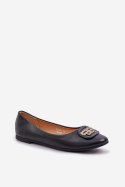 Baleriny Model Ainoria ZA58P Black - Step in style Step in style