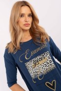 Bluzka Model CLM-BZ-0014.42 Dark Blue - Factory Price Factory Price