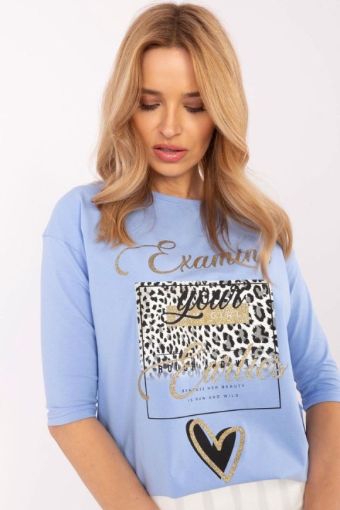 Bluzka Model CLM-BZ-0014.42 Light Blue - Factory Price Factory Price