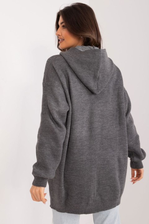 Sweter Damski Model BA-SW-0563.02 Dark Grey - Badu Badu