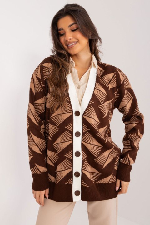 Sweter Damski Model BA-SW-12035.09 Brown - Badu Badu