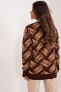 Sweter Damski Model BA-SW-12035.09 Brown - Badu Badu