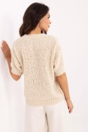 Sweter Damski Model MI-SW-2701.23 Beige - Italy Moda Italy Moda