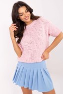 Sweter Damski Model MI-SW-2701.23 Light Pink - Italy Moda Italy Moda
