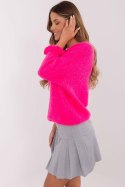 Sweter Damski Model MI-SW-2912.10X Fluo Pink - Italy Moda Italy Moda