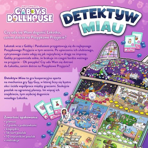 Gra rodzinna Detektyw Miau Koci Domek Gabi Trefl 02695 Trefl Gry Gra rodzinna Detektyw Miau Koci Domek Gabi Trefl 02695 Trefl Gry