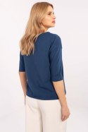 Bluzka Model CLM-BZ-0016.84 Dark Blue - Factory Price Factory Price