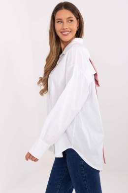 Koszula Damska Model MI-KS-C248.34 White - Italy Moda Italy Moda