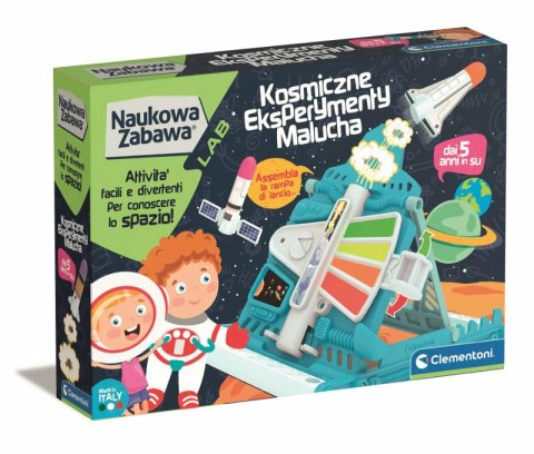 Naukowa Zabawa Kosmiczne Eksperymenty Malucha Język Polski Clementoni 50798 Clementoni